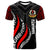 Vanuatu T Shirt Vanuatuan Strong Fire Pattern Red Unisex Red - Polynesian Pride