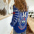(Custom Text And Number) Samoa Rugby Women Causal Shirt Manu Samoa 7s Ginger Blue Polynesian LT14 - Polynesian Pride