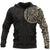 New Zealand Maori Hoodie, Maori Warrior Tattoo Pullover Hoodie Tan Pullover Hoodie Black - Polynesian Pride