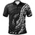 Papua New Guinea Polo Shirt Custom Polynesian Pattern Style Unisex Black - Polynesian Pride