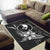 Yap State Area Rug - Fish With Plumeria Flowers Style - Polynesian Pride