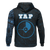 Micronesia All Over Print Hoodie Yap In My Heart Blue - Polynesian Pride