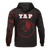 Micronesia All Over Print Hoodie Yap In My Heart Red - Polynesian Pride