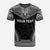 Yap Custom T Shirt Yap Flag Polynesian Chief Tattoo Black Version - Polynesian Pride
