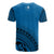 Yap All Over T Shirt Yap Flag Polynesian Tribal BLue Version - Polynesian Pride