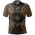 Yap Polo Shirt Yap Flag Map Polynesian Tattoo Gold Unisex Gold - Polynesian Pride