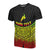 Yap Polynesian Custom T Shirt Reggae Pride Map and Seal Unisex Reggae - Polynesian Pride