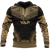 Yap Polynesian Chief Hoodie Gold Version Unisex Gold - Polynesian Pride