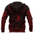 Yap Polynesian Chief Hoodie Red Version - Polynesian Pride