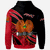 Papua New Guinea Hoodie Symmetrical Lines - Polynesian Pride