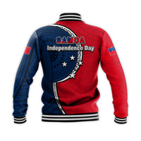 Samoa Independence Day Tribal Tattoo Baseball Jacket No.1 LT6 - Polynesian Pride