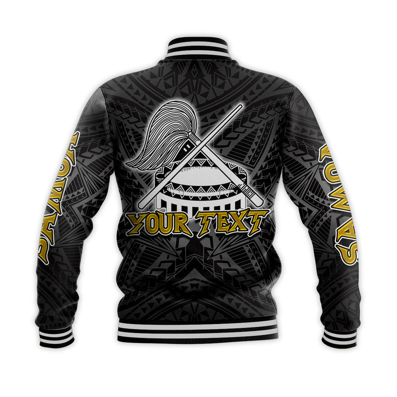 (Custom Personalised) Seal of American Samoa Baseball Jacket LT6 - Polynesian Pride
