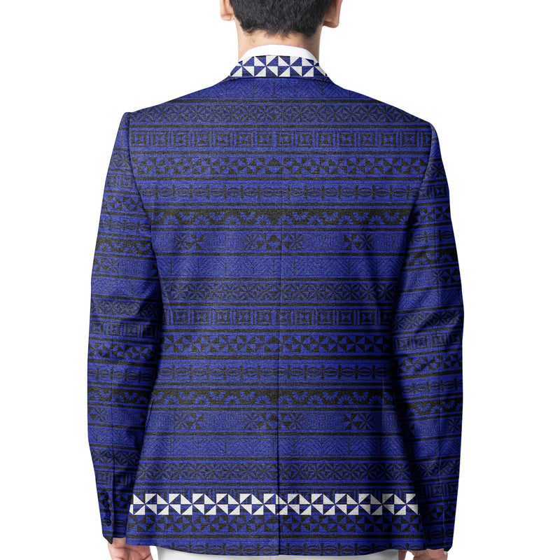Tonga Siu'ilikutapu And Mailefihi College Blazer Simple Style - Blue LT8 - Polynesian Pride