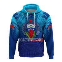 Custom Manu Samoa Legend Hoodie LT12 - Polynesian Pride