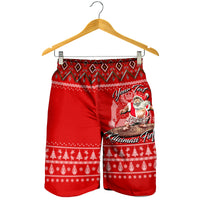 (Custom Personalised) Tonga Christmas - Kilisimasi Fiefia Santas Polynesia Men Short - LT2 - Polynesian Pride