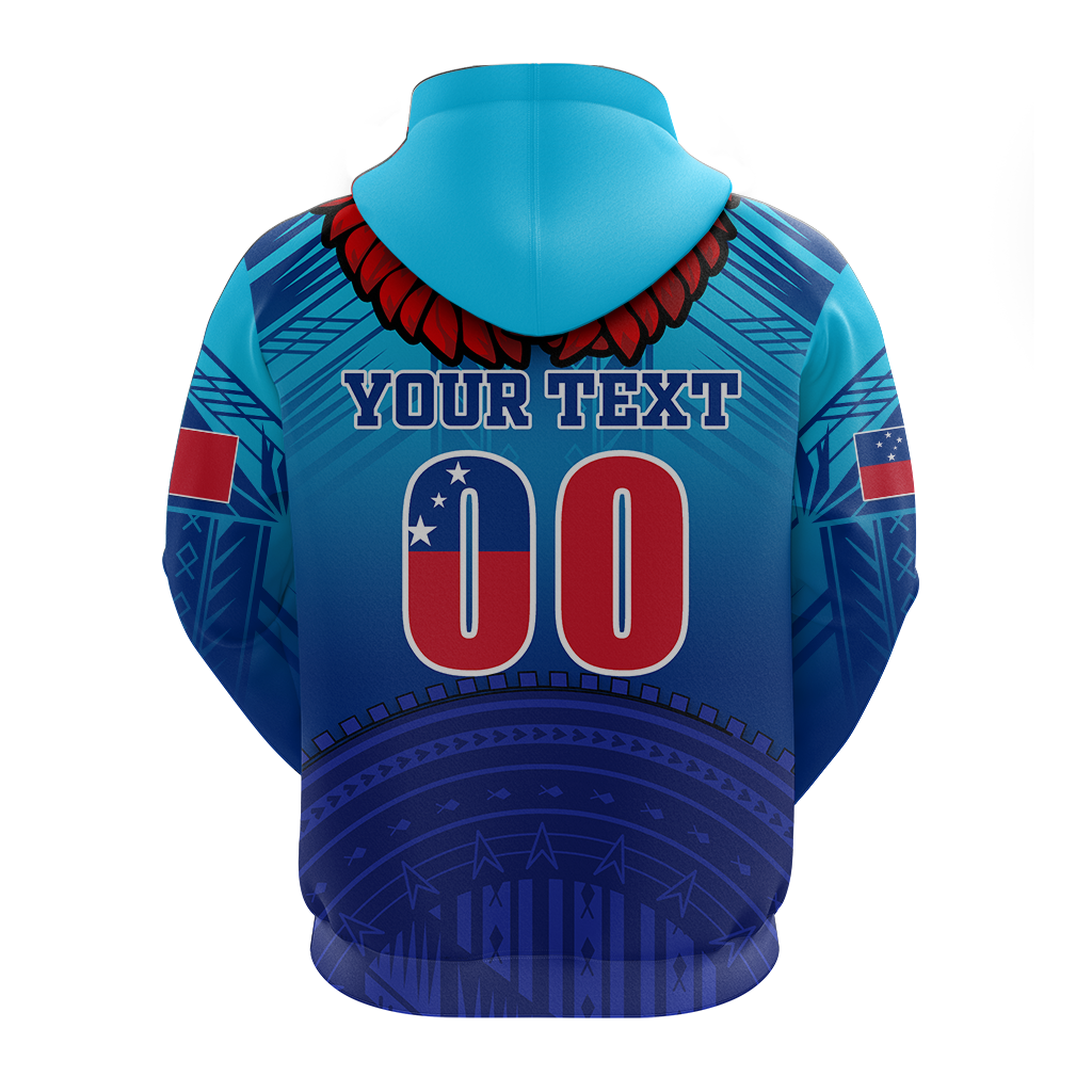 Custom Manu Samoa Legend Hoodie LT12 - Polynesian Pride