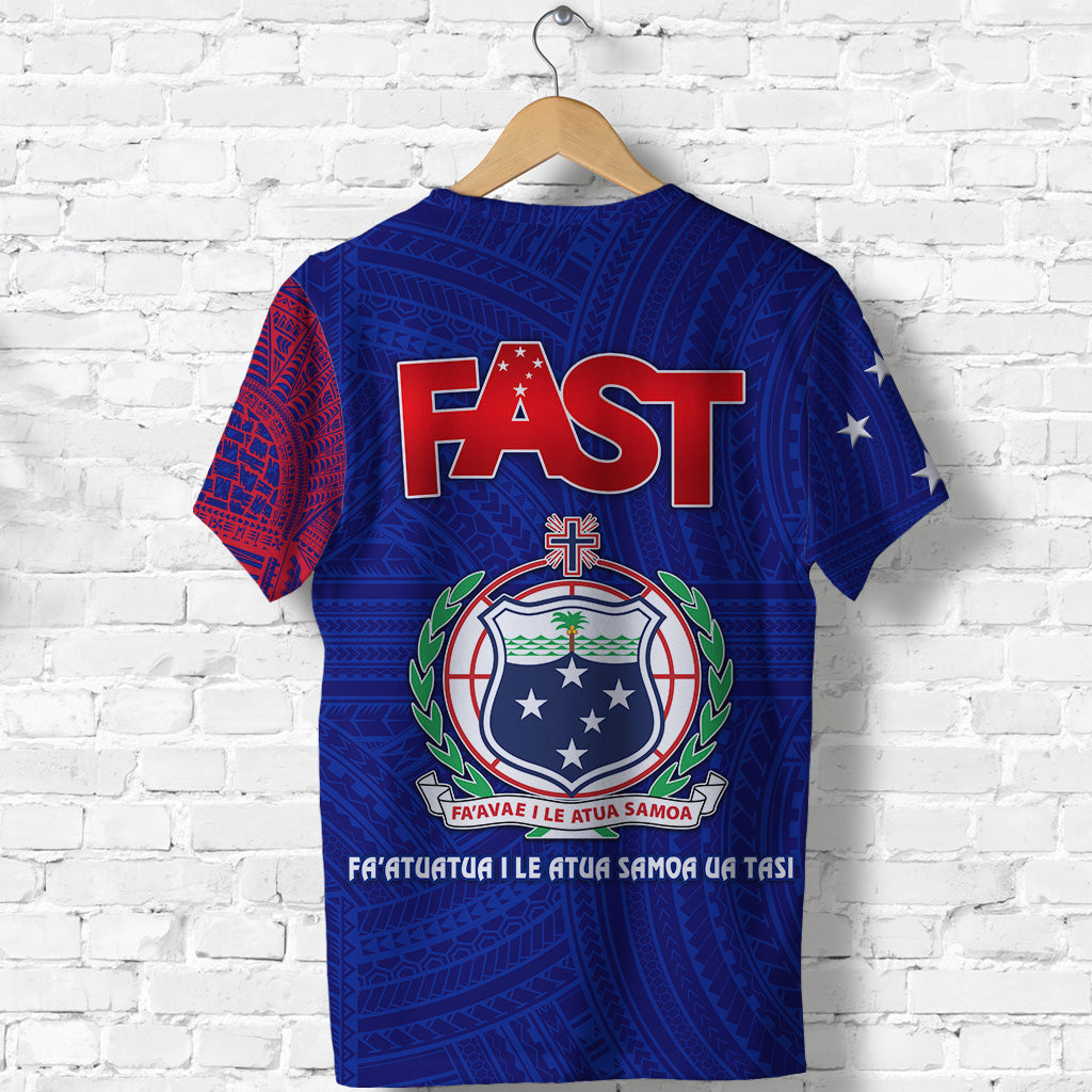 Samoa FAST Party T Shirt Original Style LT8 - Polynesian Pride