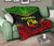 Tonga Premium Quilt - Tonga Coat Of Arms Polynesian Chief Reggae Version - Polynesian Pride