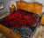 Tonga Polynesian Premium Quilt - Red Turtle Flowing - Polynesian Pride