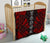Tonga Premium Quilt - Tonga Coat Of Arms Polynesian Red Tattoo - Polynesian Pride