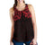 New Zealand Women'S Racerback Tank, Maori Polynesian Tattoo Red Red - Polynesian Pride