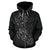 Zip up Hoodie Guam Family Turtles Map Polynesian Grey - Polynesian Pride