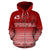 Tonga Zipper Hoodie Tonga 676 Phone Code Flag Coat of Arms - Polynesian Pride