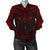 Yap Polynesian Chief Women'S Bomber Jacket - Red Version Red - Polynesian Pride