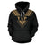 Yap All Over Hoodie Gold Sailor Style - Polynesian Pride
