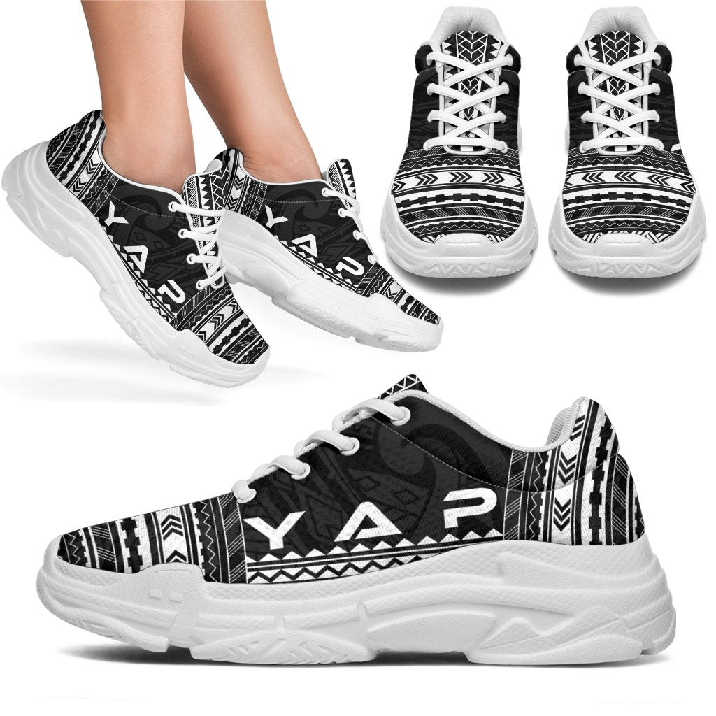Yap Chunky Sneakers - Polynesian Chief Black Version - Polynesian Pride