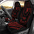 Yap Micronesia Car Seat Covers - Red Tribal Wave Universal Fit Red - Polynesian Pride