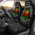 Federated States Of Micronesia Car Seat Covers - FSM Seal Reggae Color Universal Fit Reggae - Polynesian Pride