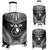 Yap Polynesian Chief Luggage Cover - Black Version Black - Polynesian Pride