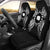Cook Islands Car Seat Cover - Cook Islands FLag Map Black Universal Fit Black - Polynesian Pride