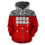 Bora Bora All Over Zip up Hoodie Polynesian Style - Polynesian Pride