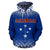 Samoa All Over Zip up Hoodie Polynesian Fog Version - Polynesian Pride