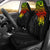 Yap Polynesian Car Seat Covers - Reggae Turtle Universal Fit Reggae - Polynesian Pride