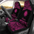 Nauru Polynesian Car Seat Covers - Pride Pink Version Universal Fit Pink - Polynesian Pride