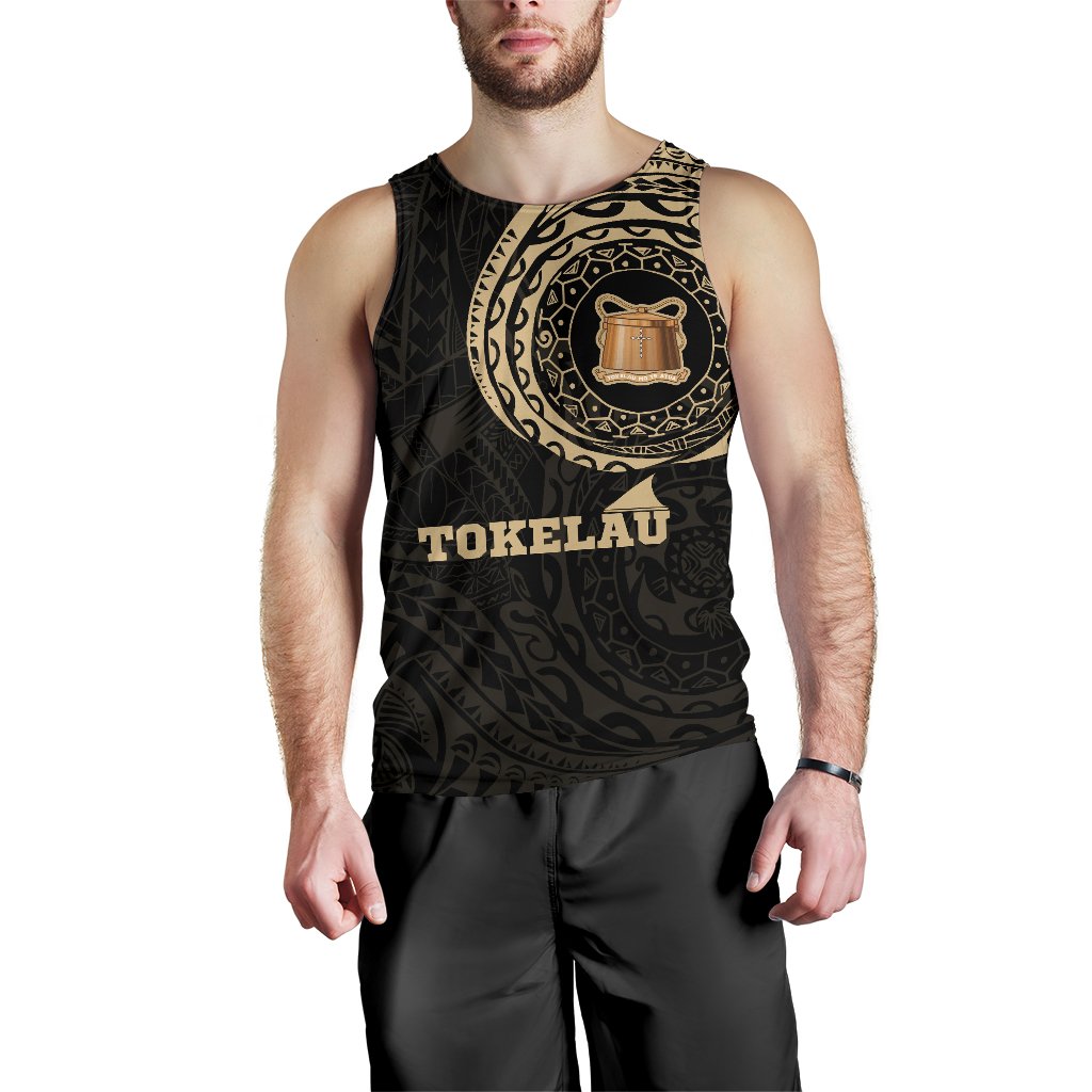 Tokelau Polynesian Tattoo Style Tank Top A7 - Polynesian Pride