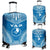 Yap Flag Polynesian Chief Luggage Cover Blue - Polynesian Pride