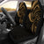 New Zealand Maori Mangopare Car Seat Covers Polynesian - Gold Universal Fit Gold - Polynesian Pride