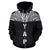 Yap All Over Zip up Hoodie Neck Style - Polynesian Pride