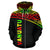 Vanuatu Polynesian Zip up Hoodie Reggae Curve - Polynesian Pride