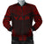 Yap Polynesian Chief Men's Bomber Jacket - Red Version Red - Polynesian Pride