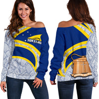 Tokelau Rugby Women's Off Shoulder Sweater Polynesian - Polynesian Pride