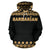 Barbarian All Over Hoodie Polynesian Shark Hoodie - Polynesian Pride
