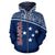 Samoa All Over Zip up Hoodie Polynesia Curve Style - Polynesian Pride