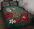 Guam Quilt Bed Set - Blue Turtle Tribal - Polynesian Pride