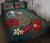 Yap Quilt Bed Set - Blue Turtle Tribal - Polynesian Pride