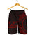 Yap Polynesian All Over Print Men's Short - Red Version Red - Black - Polynesian Pride